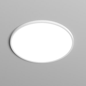 DK6524-WH Накладной светильник THIN, IP40, 50W, 3000K/4000K/6500K, переключатель цветовой температуры на корпусе, белый, полимер