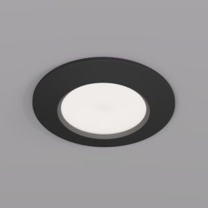 DK3016-BK Встраиваемый светильник влагозащ., IP 65, 50 Вт, GU10, черный, алюминий