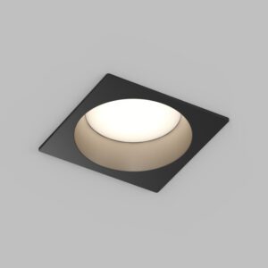 Встраиваемый влагозащищенный светильник DEEP, IP65, 15 Вт, GU5.3, LED, черный, пластик