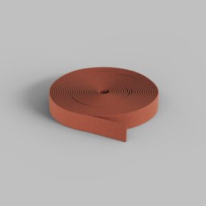 TR5501-BR Гибкий трек-ремень Belty, серия Base, 10м, 48V DC, IP20, коричневый, ткань, медь